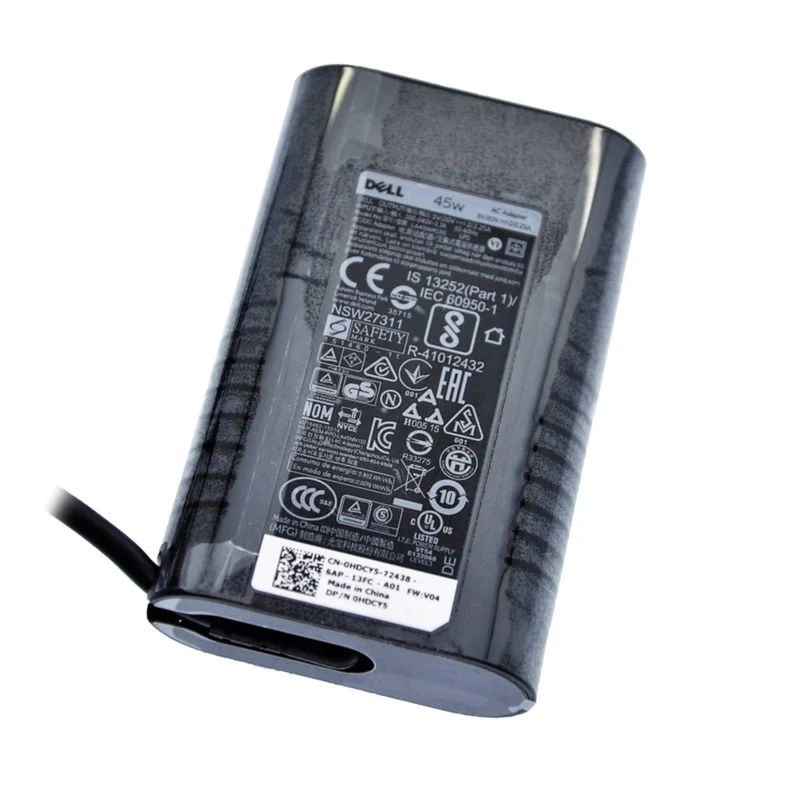 45W Dell Latitude 13 5320 USB-C Adaptateur CA Chargeur - Europe