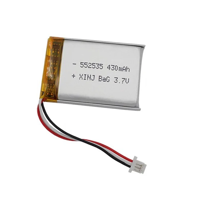 2pcs 552535 582535 602535 3.7V 470mAh lithium polymer battery for SP5 Papago DVR MiVue 366 368 358 358P 658P HP F210 HP F310