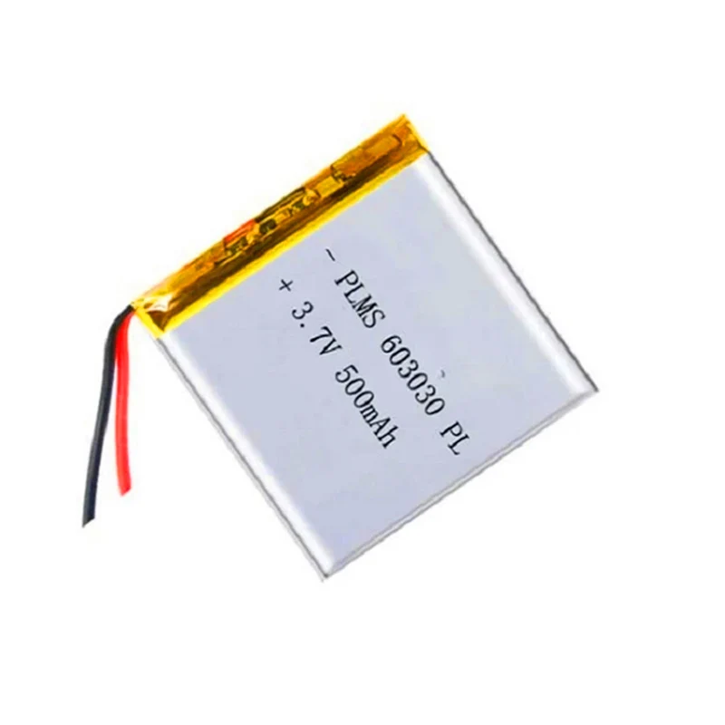 3.7V 500mAh lithium battery for MP3 MP4 GPS DVD recorder e-book camera