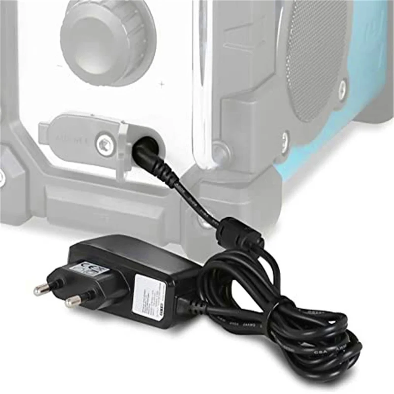 Compatible with radio DMR 112 110 109 108 107 106 BMR 105 104 replaces original construction site radio cable, noise-free 1.8m