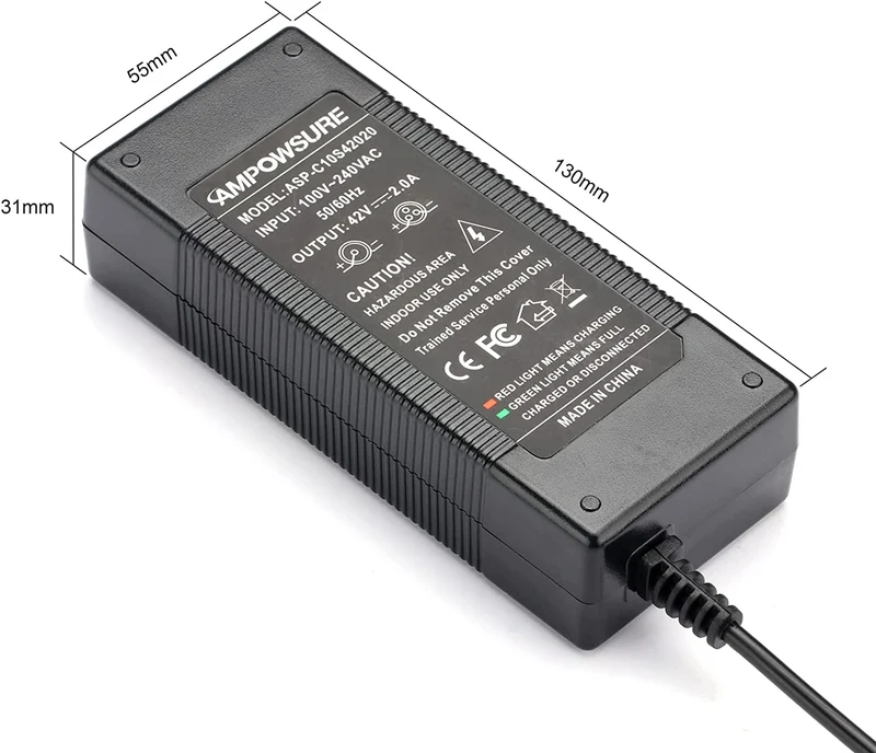 Charger power supply for battery 36V lithium ion for e-bike / electric bike ACK4201 C060L1001