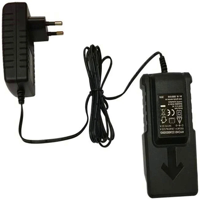Standard charger 2420 for 2.0 Ah and 4.0 Ah batteries of the Grizzly 24 volt series