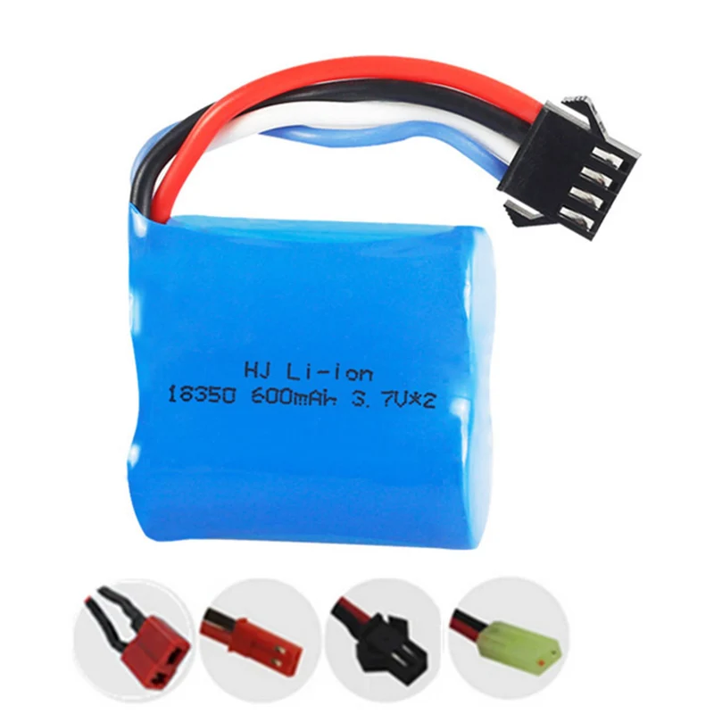 7.4V 600mAh 18350 li-polymer battery for UDI UDI001 High Speed RC Speedboat