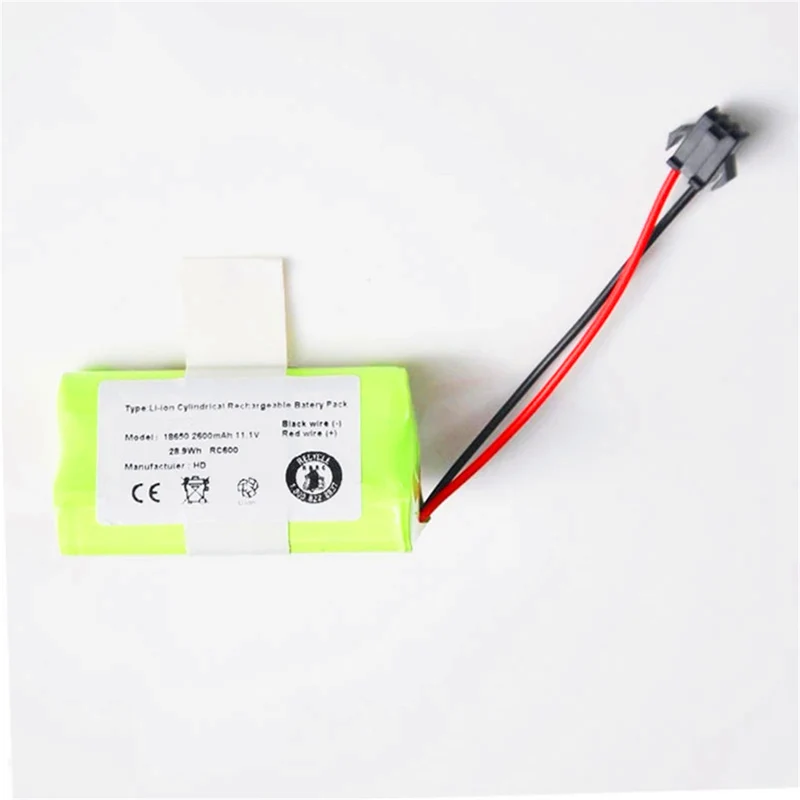 11.1V 2600mAh 18650 Li-Ion battery for Cobos Deebot Deepoo CEN330 CEN331