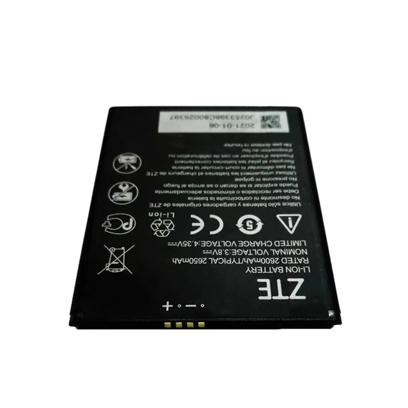 3.8v 2600mAh lithium-ion battery for ZTE Blade A5 2019