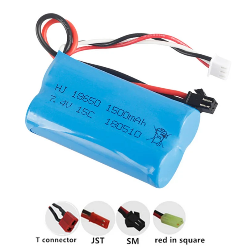 7.4V 1500mAh 18650 li-polymer battery for U12A Syma S033G S33 RC Helicopter