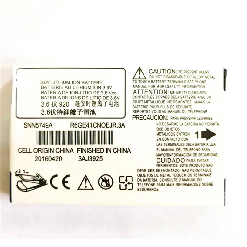 3.6V snn5749A replacement battery for Motorola c117 c118 c155 c139 c115 c113 c116 c157