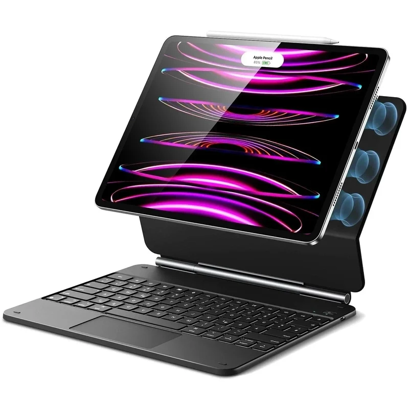 iPad Pro 12.9″ (2022) Rebound Magnetic Keyboard Case - US Layout-Black