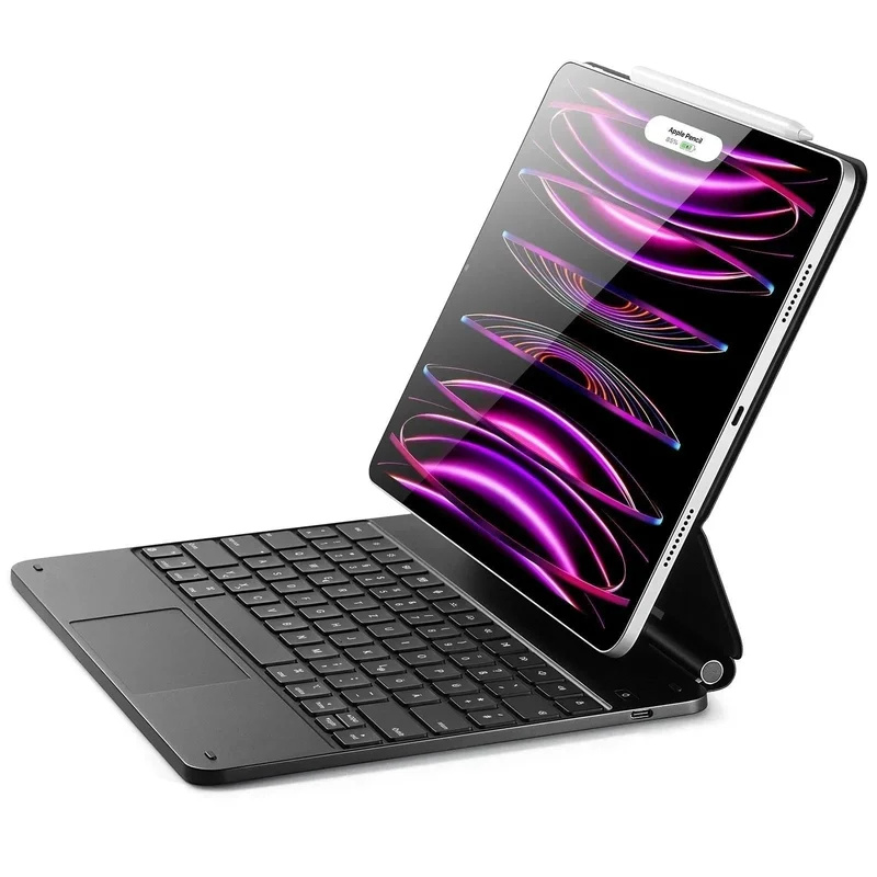 iPad Pro 12.9″ (2022) Rebound Magnetic Keyboard Case - US Layout-Black