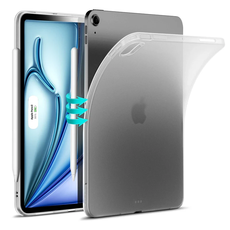 iPad Air 11ʺ (2025/2024), Air 10.9ʺ (5th/4th Gen) Zero Soft Case - Frosted Clear