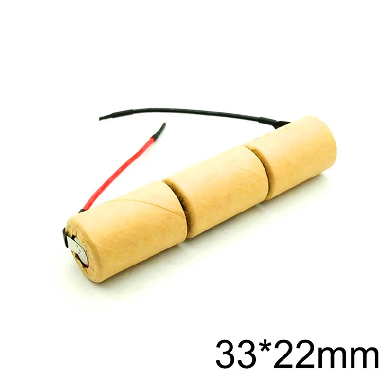 2 pieces 3.6v 3000mAh for Philips FC6142 FC6140 vacuum cleaner