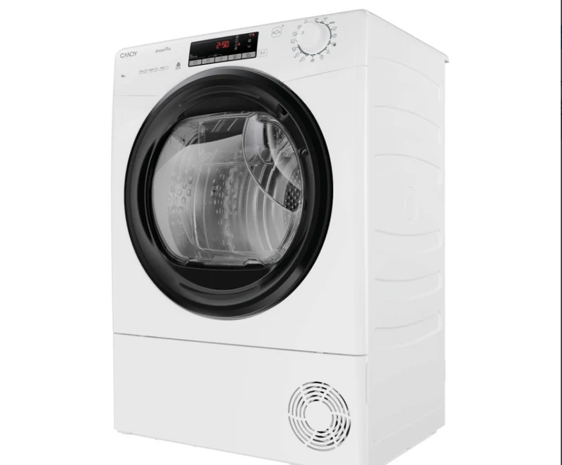 Asciugatrice Candy Smart Pro 10kg Classe D Bianco Inverter Refresh Wi-Fi CROEH10N2TBE-S