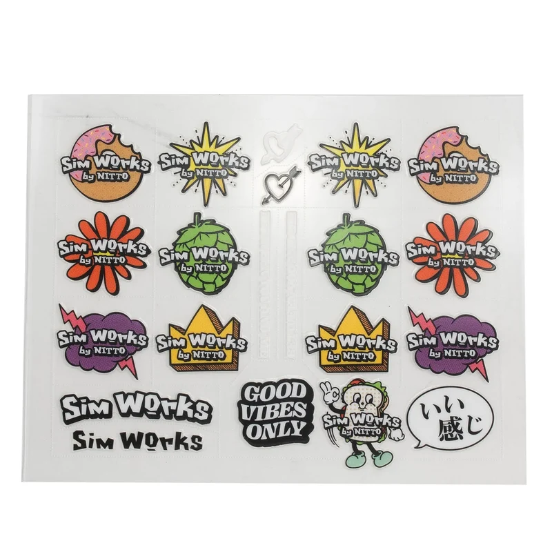Kit de stickers SimWorks All-Star Decal - 2