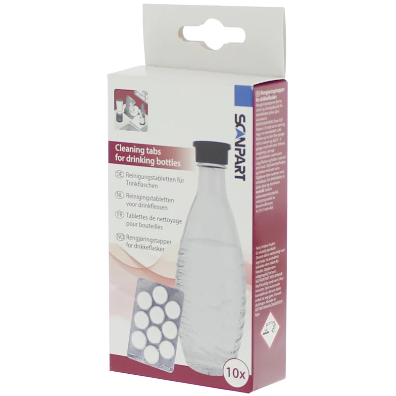 SCANPART - comprimés nettoyants flacons gazeux 10x 1g