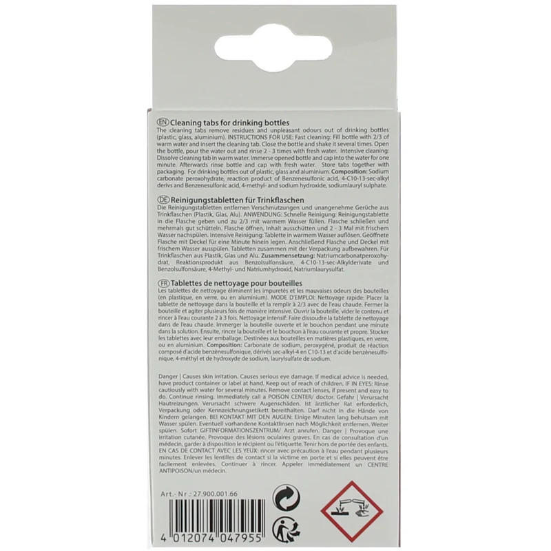 SCANPART - comprimés nettoyants flacons gazeux 10x 1g