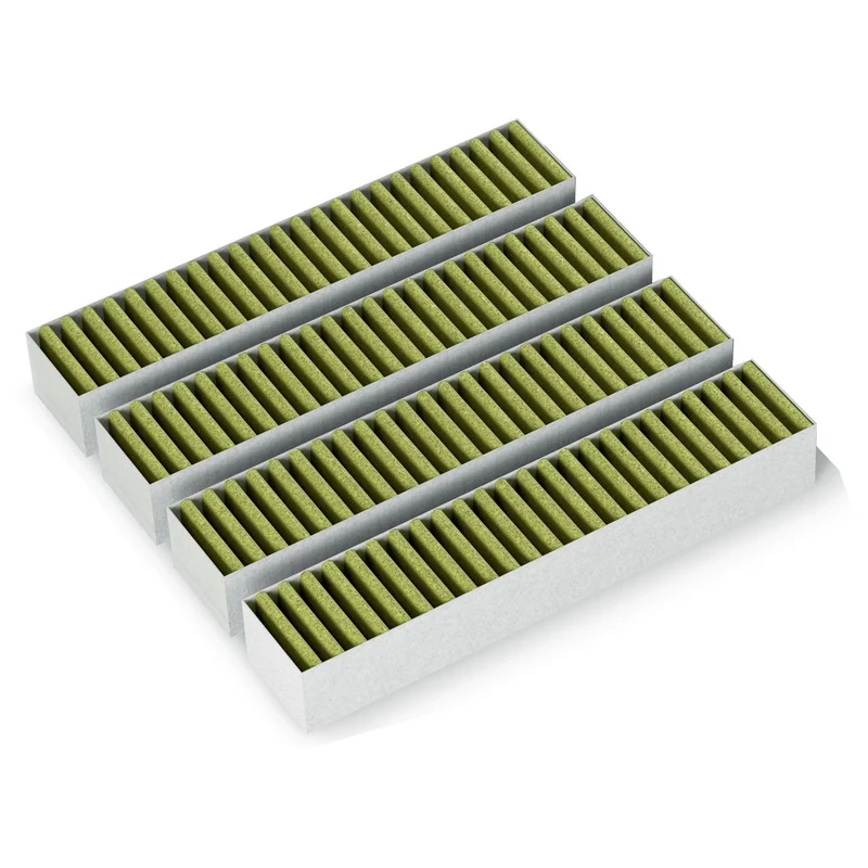 BOSCH SIEMENS - Filtre à charbon CleanAir Plus 4 pièces.