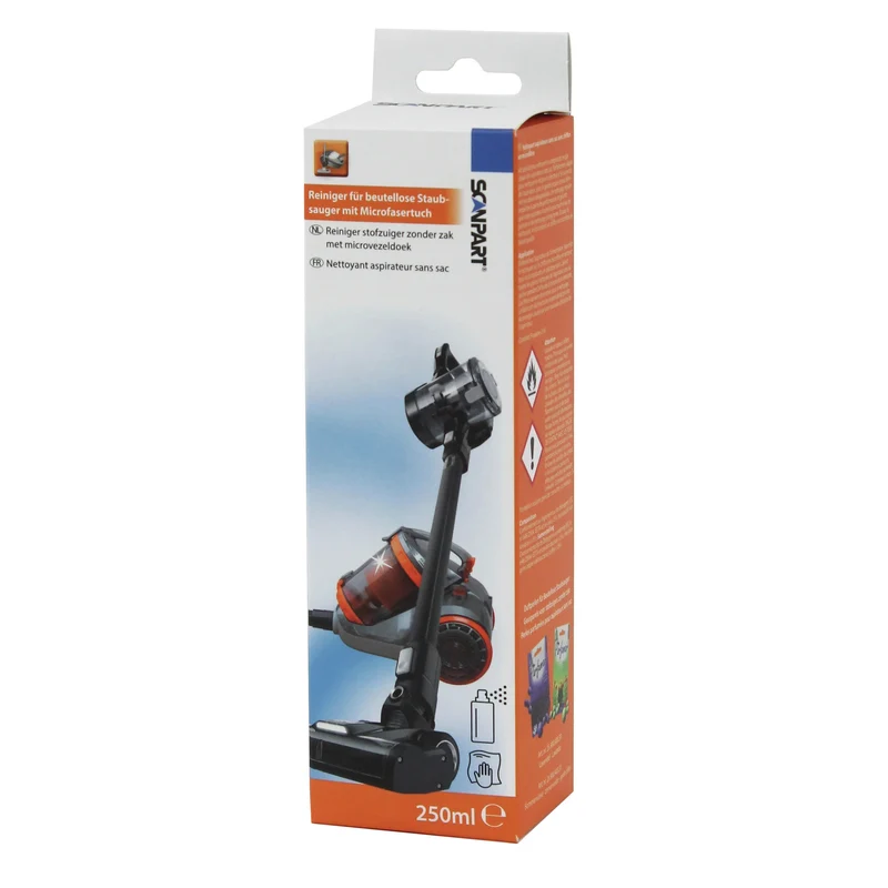 SCANPART - nettoyant sans sac 250ml + chiffon