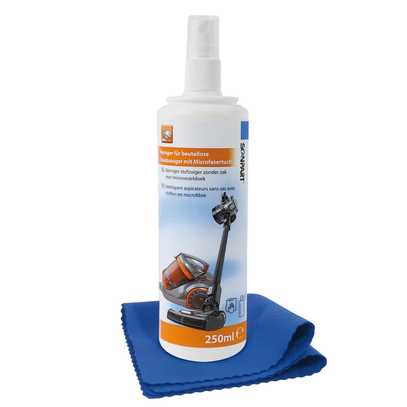 SCANPART - nettoyant sans sac 250ml + chiffon