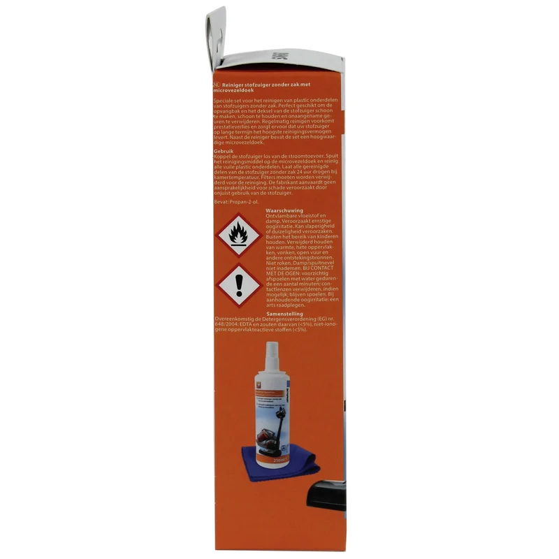 SCANPART - nettoyant sans sac 250ml + chiffon