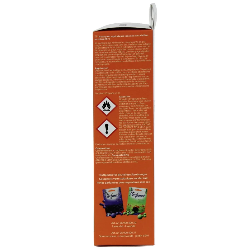 SCANPART - nettoyant sans sac 250ml + chiffon