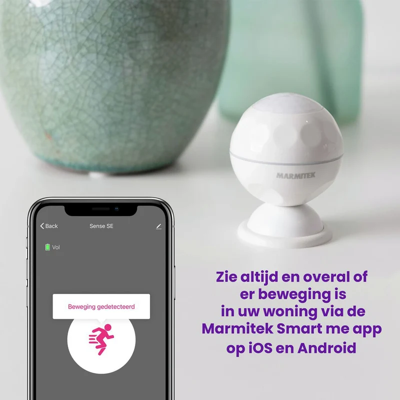 MARMITEK - Smart Me Wifi détecteur de mouvement - SenseSE