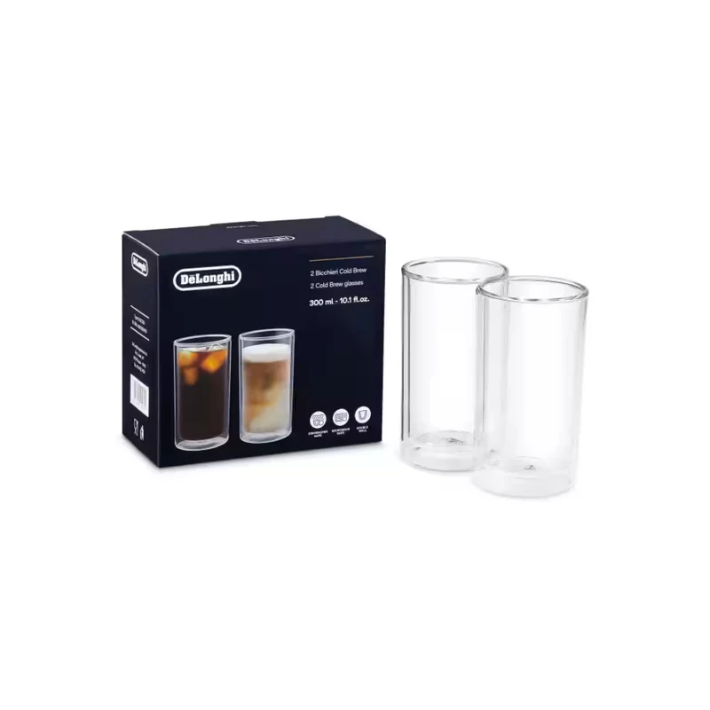Double Wall Cold Brew Glasses, Set of 2, 10 oz.