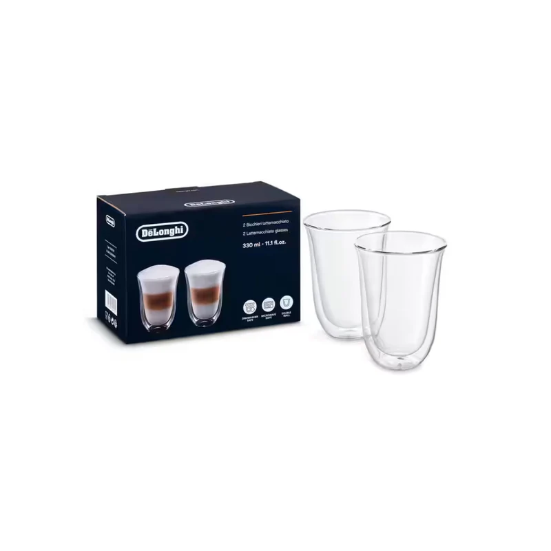 11oz Latte Double Wall Thermal Glasses - Set of 2