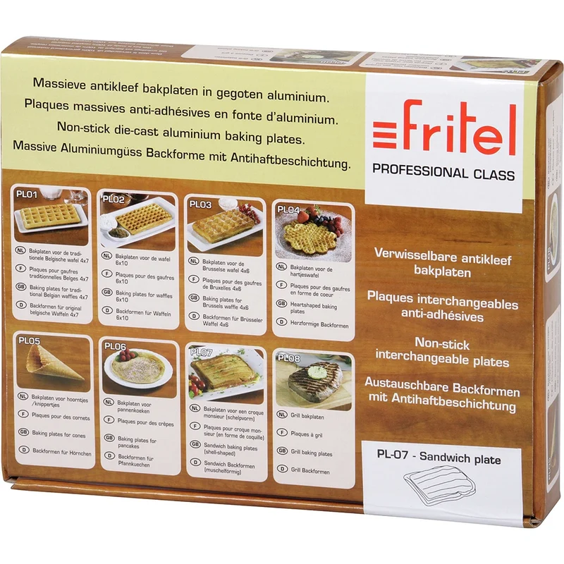 FRITEL - assiettes sandwich 2 pièces. - PL-07
