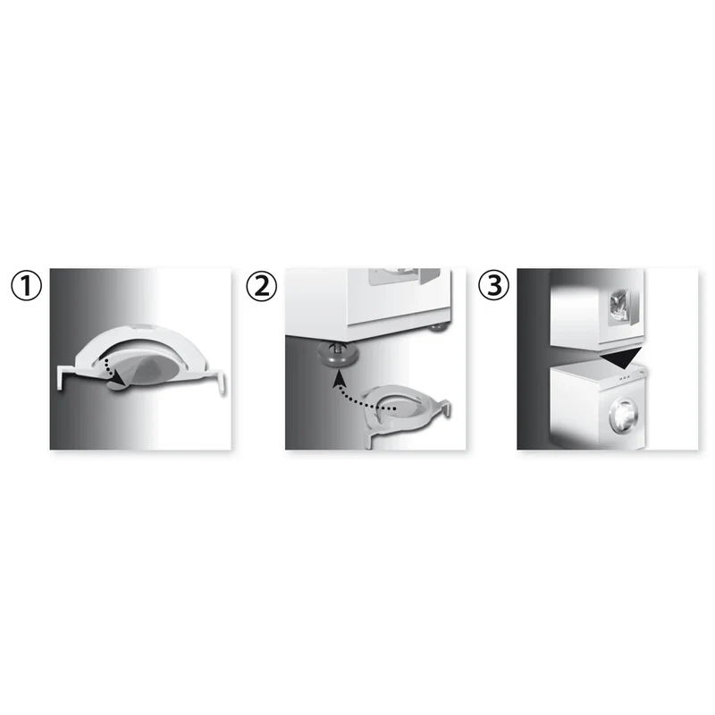 SCANPART - pieds adhésifs pour sèche-linge 4 pièces