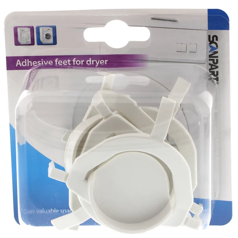 SCANPART - pieds adhésifs pour sèche-linge 4 pièces