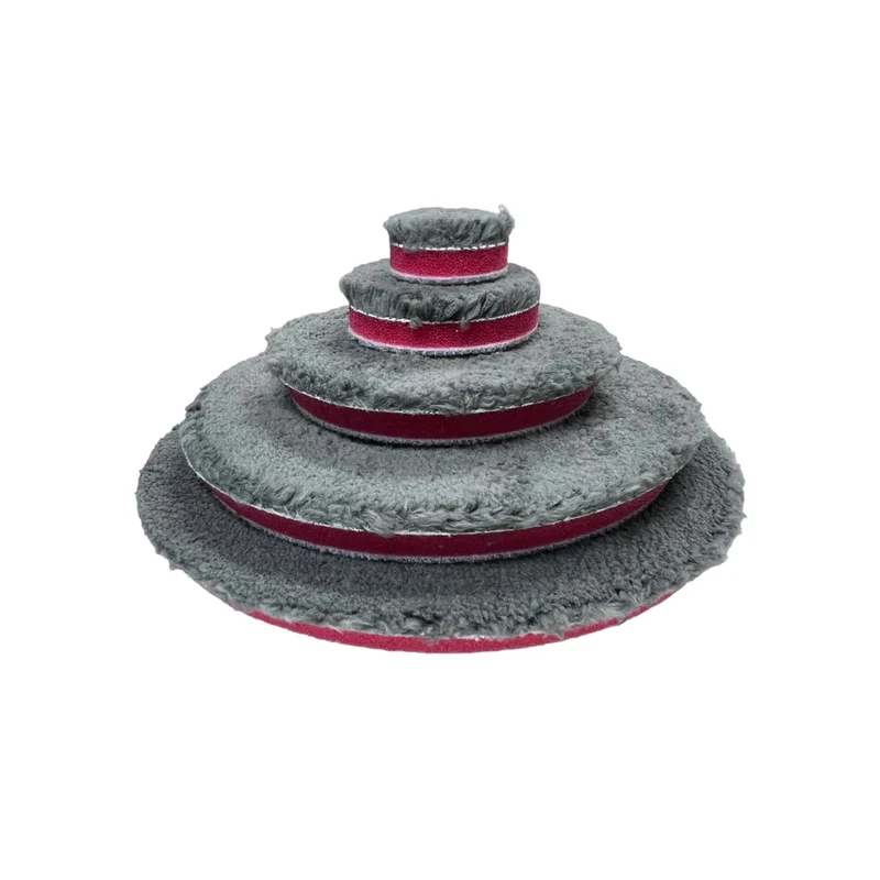 Uni-X Cut & Finish Grey Microfiber Pad - 5''
