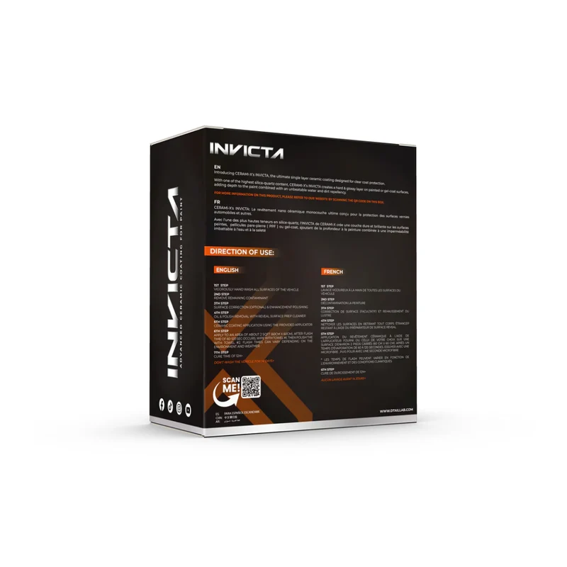 CERAMI-X INVICTA Advanced Ceramic Coating for Paint