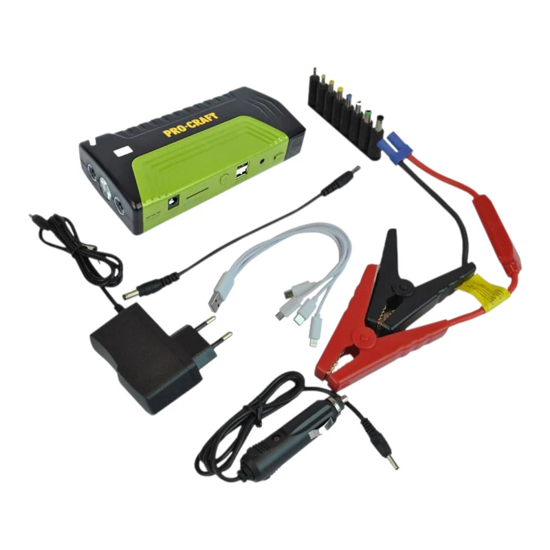 Appareil de démarrage Procraft JS-12 600 A avec fonction batterie externe