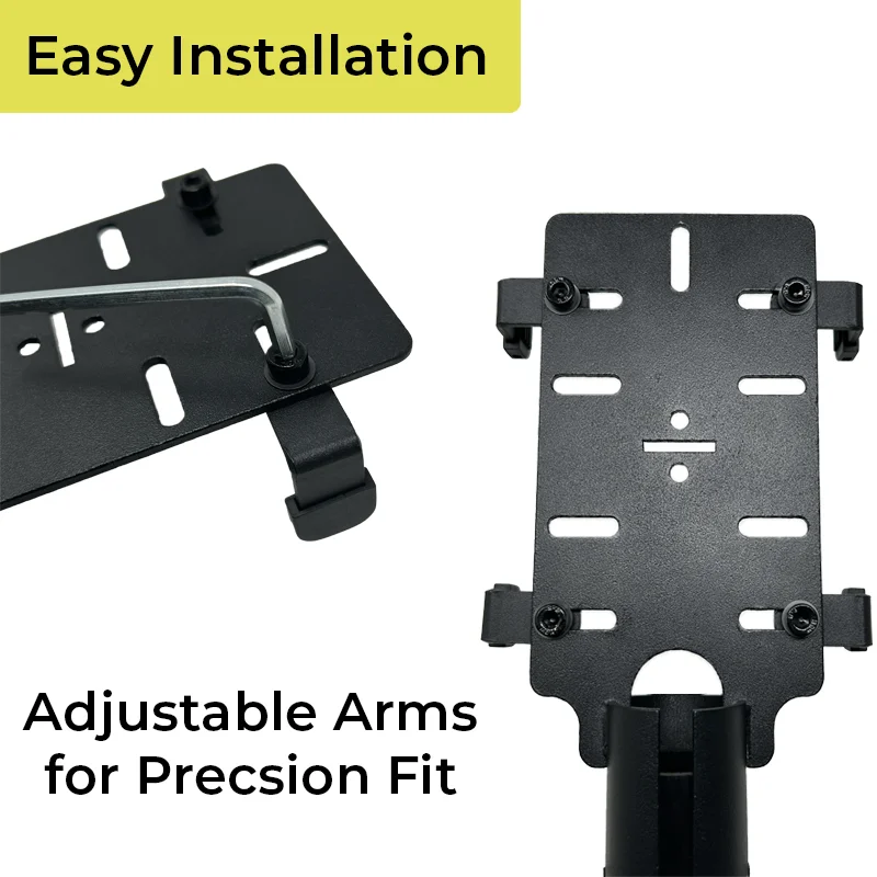 Support portatif durable pour terminal mobile Castles - Utilisation au service au volant