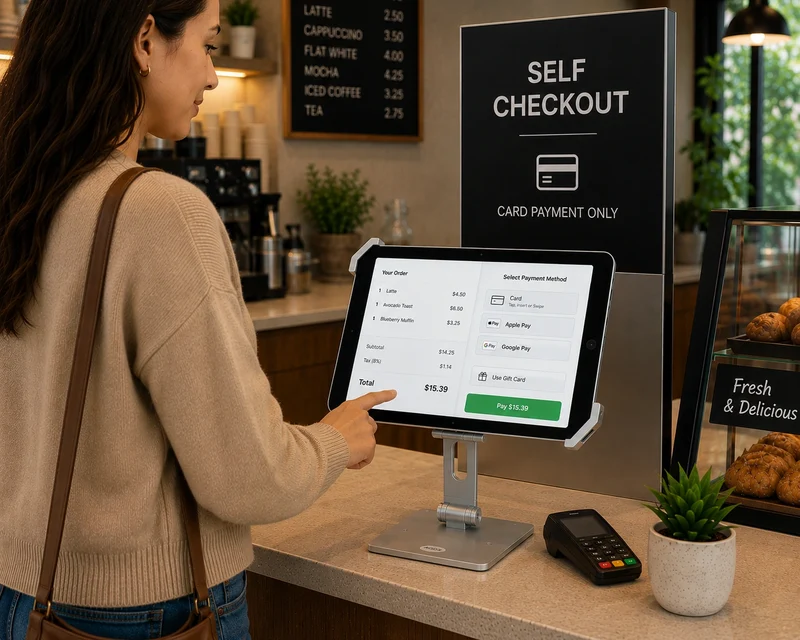 Support de tablette Lenovo robuste pour comptoir - Profil bas