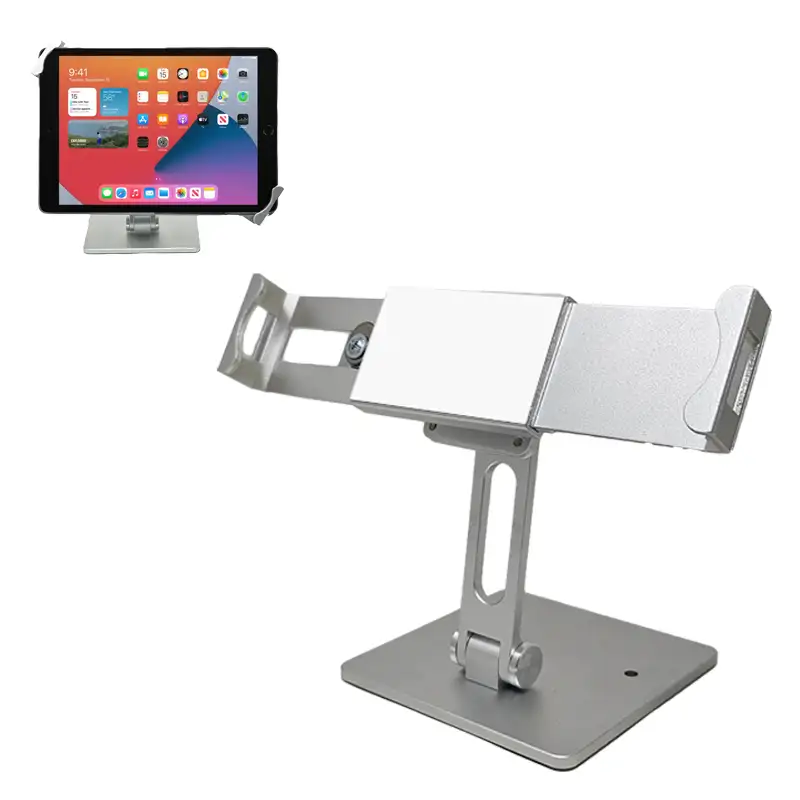 Support robuste pour tablette de comptoir de vente au détail - Profil bas