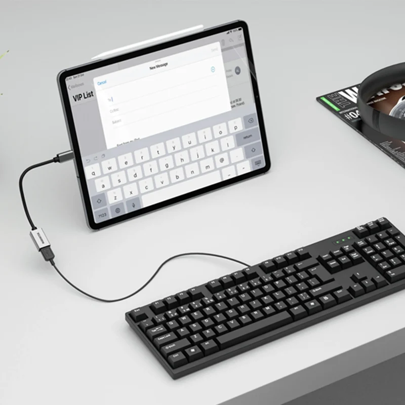 MARMITEK - câble adaptateur USB-C(M) - USB-A(F) 3.0 15cm OTG