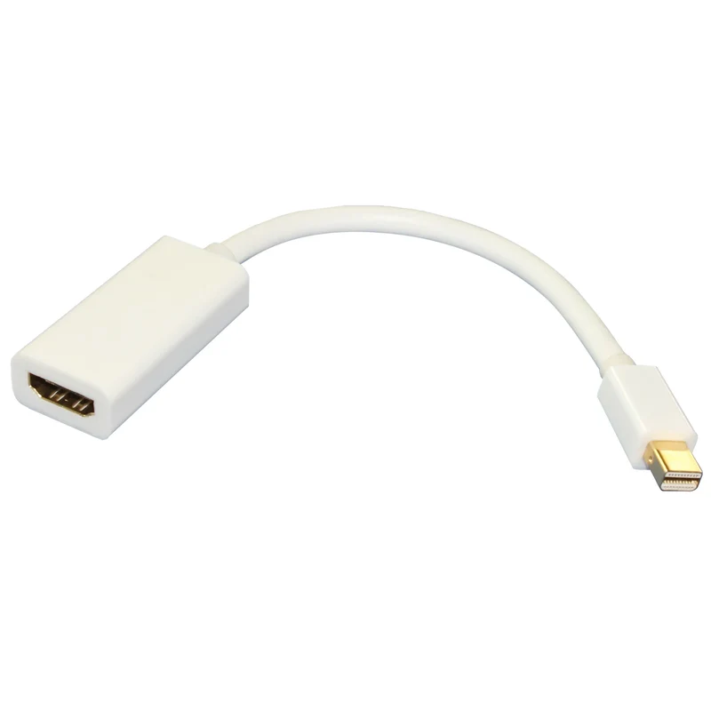 SCANPART - câble adaptateur mini DisplayPort (M) - HDMI (F) 20cm