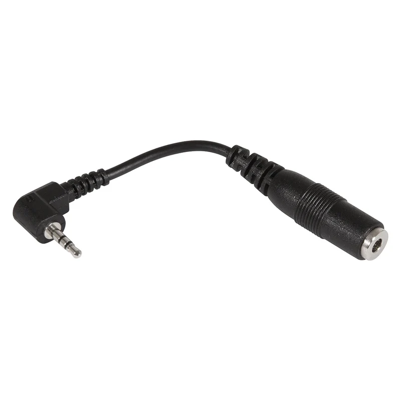 MARQUE MAISON - câble adaptateur 2,5(M) incliné - 3,5(F) droit