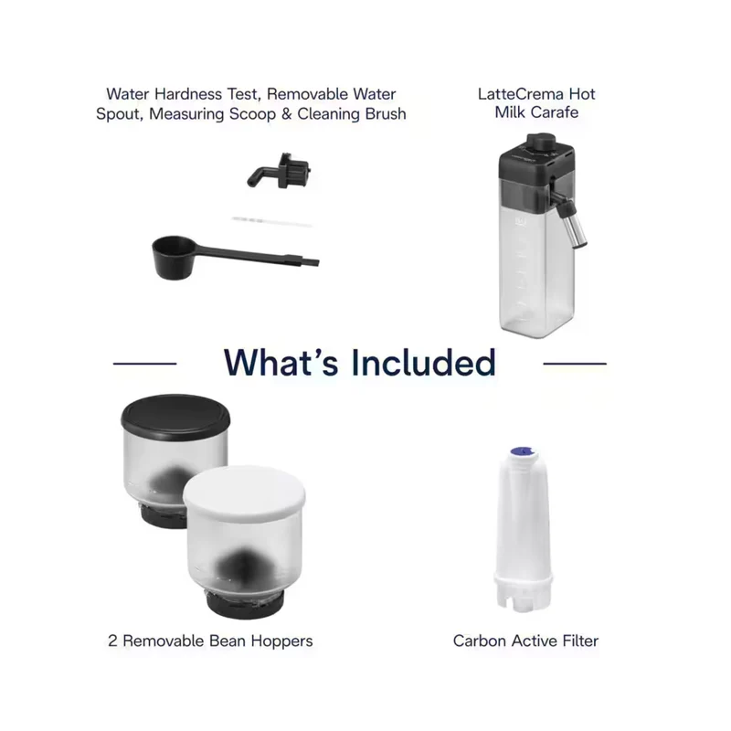 Rivelia Fully Automatic Espresso Machine - Arctic White