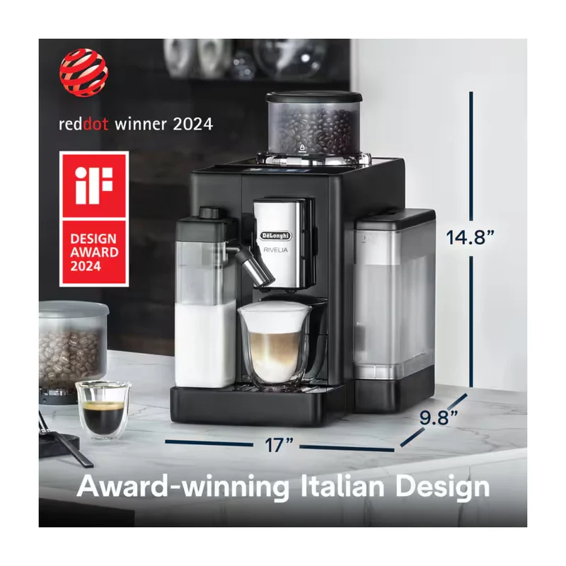 Rivelia Fully Automatic Espresso Machine - Onyx Black
