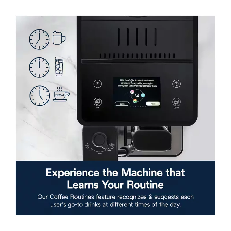 Rivelia Fully Automatic Espresso Machine - Onyx Black