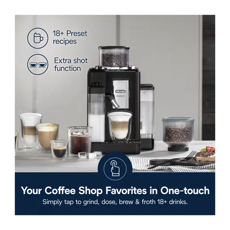 Rivelia Fully Automatic Espresso Machine - Onyx Black