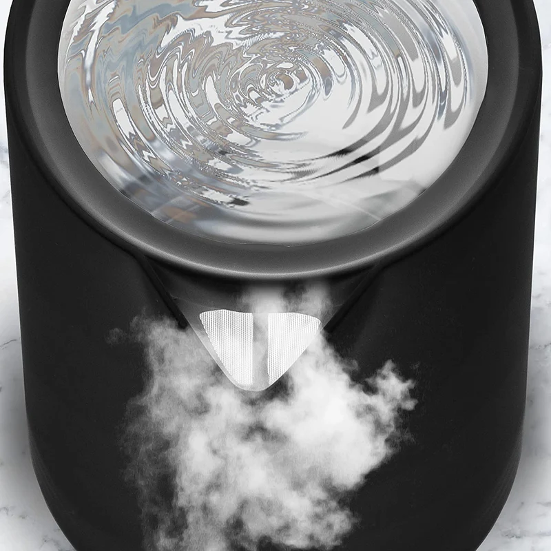 Duronic EK17 BK Bouilloire électrique de 2200W | Design moderne | 1,7 L | Chauffe rapidement | Noir | Base à 360° | Arrêt automatique | Couvercle rabattable