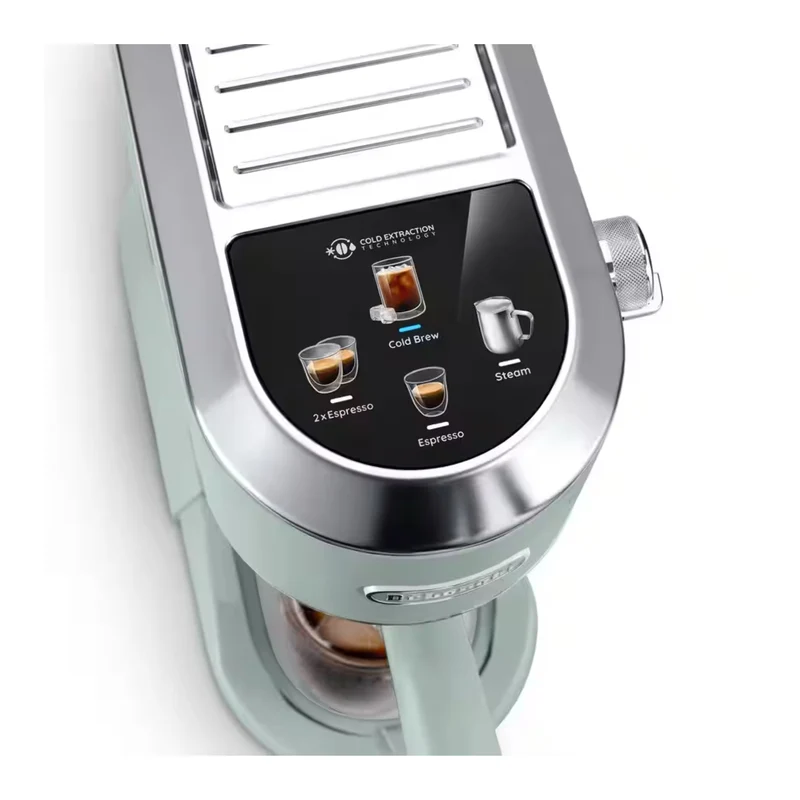 Dedica Duo Espresso Machine with Cold Brew - Pistachio