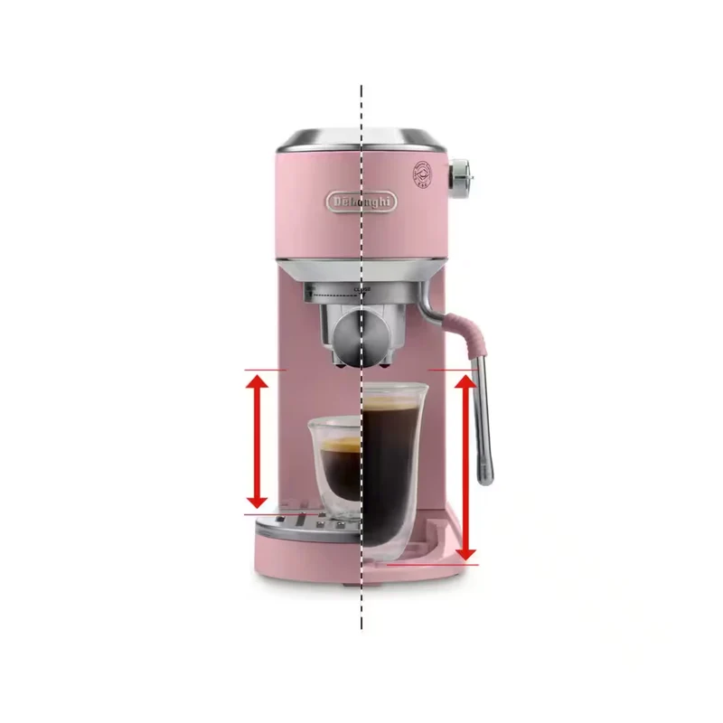 Dedica Duo Espresso Machine with Cold Brew - Rosé