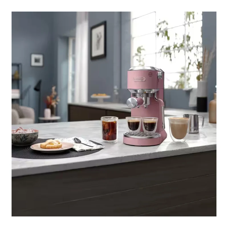 Dedica Duo Espresso Machine with Cold Brew - Rosé