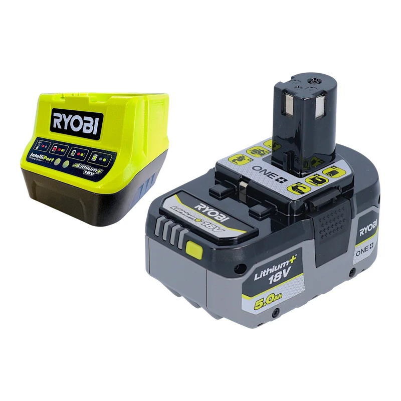 Aspirateur à main sans fil RYOBI RHV18-0 18 V 600 ml + 1 batterie 5,0 Ah + chargeur