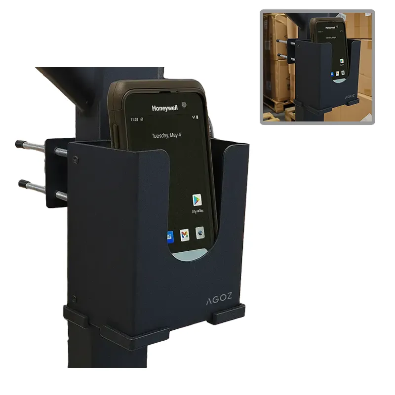 Support de chariot élévateur pour scanner portable Honeywell avec accès latéral à l'équipement | Agoz