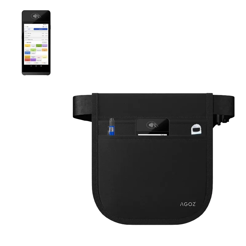 Tablier de serveuse ajustable pour Toast S1 terminal de point de vente portable